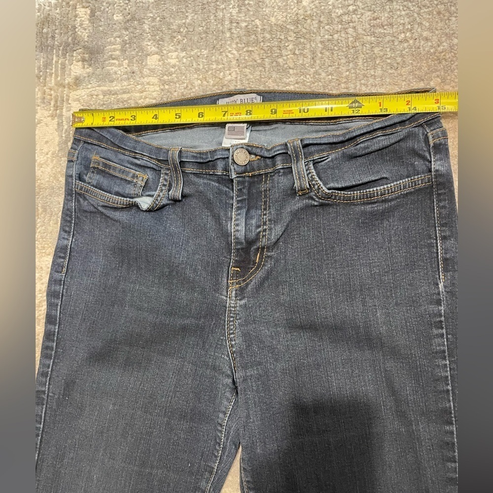 Judy Blue Stretchy Mid Rise Skinny Jeans, Made in USA, Size 13 - Picture 8 of 8